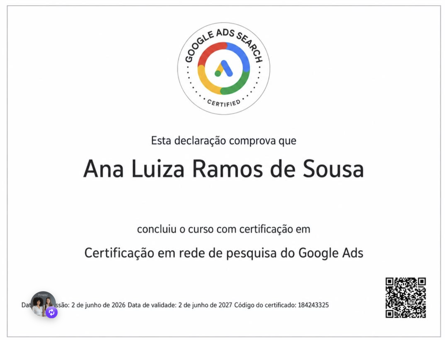 Certificação Google Ads